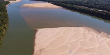 El caudal del río Paraná en 2019 fue el más bajo de las últimas cuatro décadas