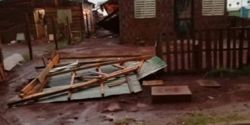 La tormenta provocó daños de consideración en más de 30 viviendas