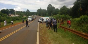Accidente de tareferos: hay un herido en grave estado y otros cuatro fueron dados de alta