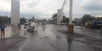 Violento temporal con lesionados y destrozos en Clorinda