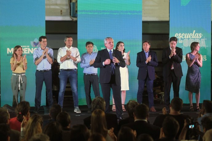 Fernández lanzó el programa “Argentina Unida por Educación y Trabajo”