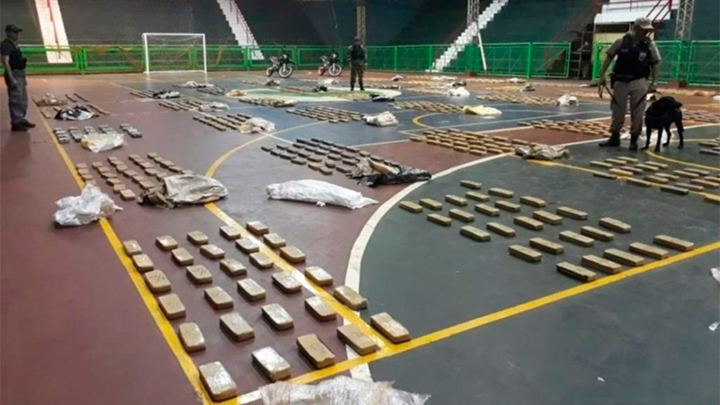 Libertad: secuestraron un cargamento de 860 kilos de marihuana valuado en unos $50 millones