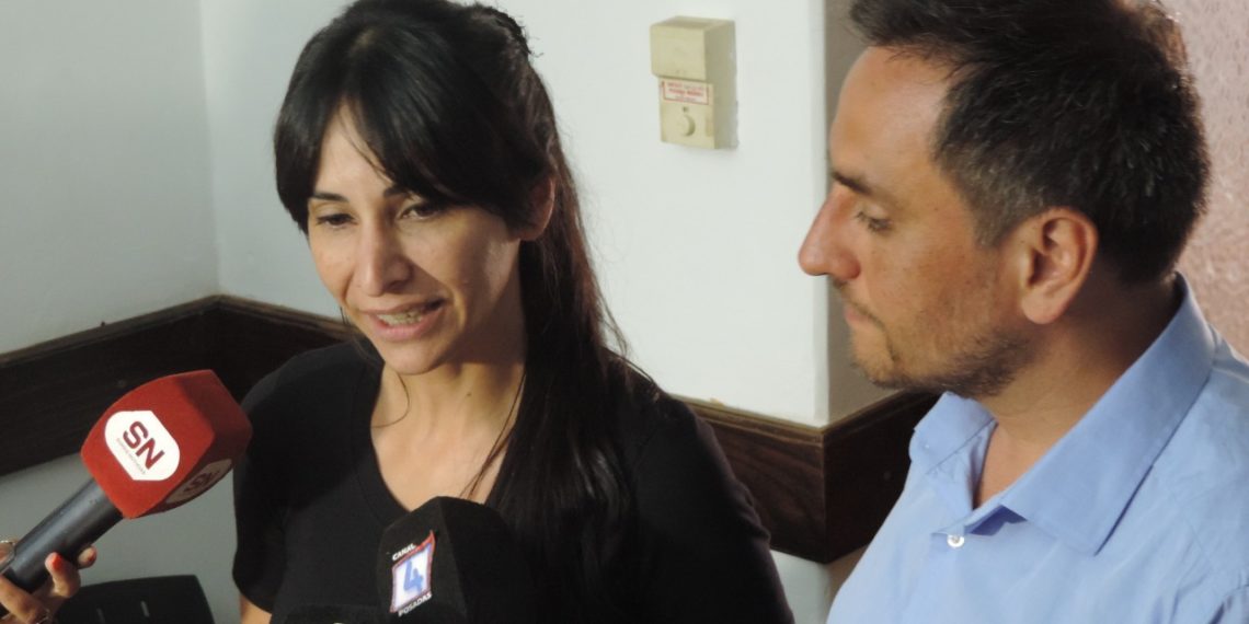 Cristina Brítez recibió al Ministro Cabandié en la sede del Instituto Patria Misiones