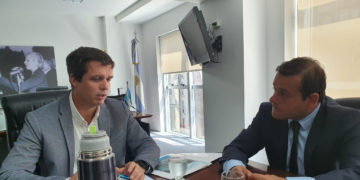 El Gobernador mantuvo importantes reuniones con miembros del Gabinete Nacional