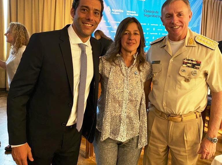 El ministro Pérez participó de la primera reunión del Consejo de Seguridad Interior 2020