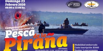 El Pirá Pytá abre su calendario anual con el Campeonato Internacional de Pesca de la Piraña