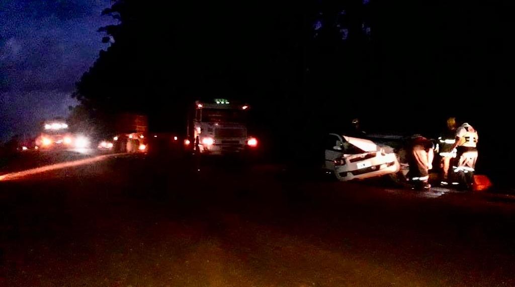 Choque entre camión, colectivo y dos autos dejó un saldo de cuatro heridos en la ruta 17