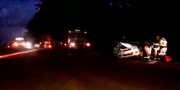 Choque entre camión, colectivo y dos autos dejó un saldo de cuatro heridos en la ruta 17