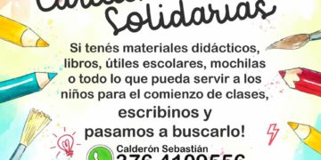 Cartucheras solidarias, una propuesta que pretende ayudar a los que menos tienen en el inicio de clases