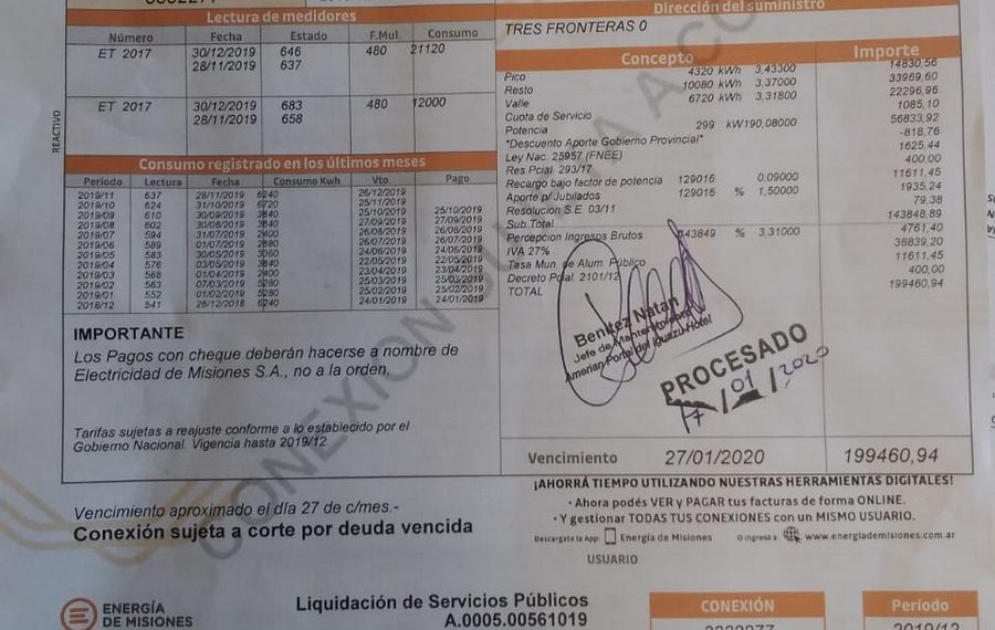 Amerian Portal del Iguazú desmiente Fake News