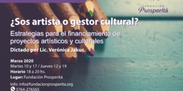 “De la Idea al Proyecto” taller: estrategias para el financiamiento de proyectos artísticos y culturales