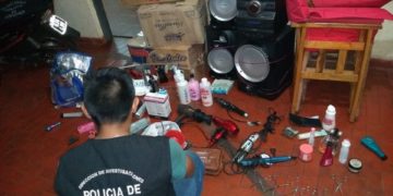 Cayó dúo que robó en tres peluquerías del centro de Posadas