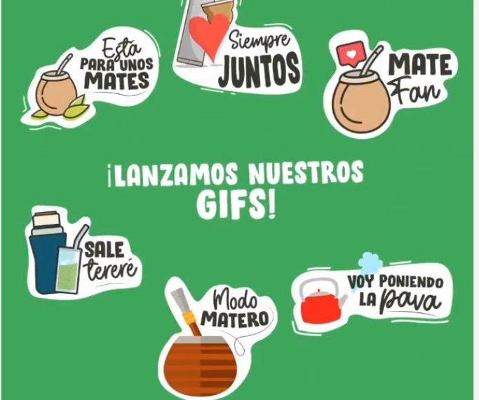 Lanzan divertidos stickers y filtros para Instagram y WhatsApp sobre el mate