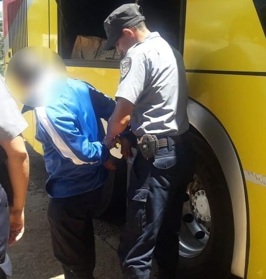 San Pedro: tenía pedido de captura por amenazar a su expareja y fue detenido en la terminal de ómnibus