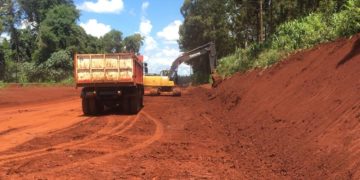 Avanzan las obras en el acceso a Guaraypo y en la travesía urbana de Dos Hermanas