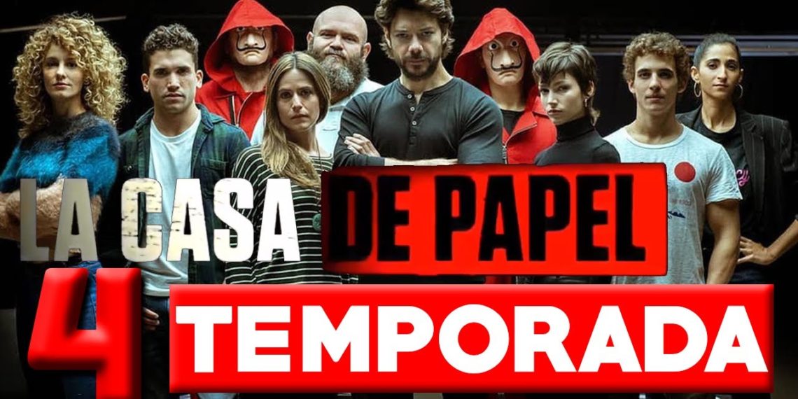 Netflix lanzó el primer tráiler oficial de la Casa de Papel 4