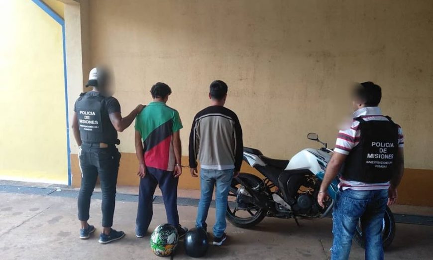 Detuvieron a dos hombres que fueron filmados en pleno robo en Posadas