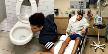 Influencer es furor en las redes sociales luego de comenzar el “coronavirus challenge”, lame un inodoro público y ahora tiene COVID-19