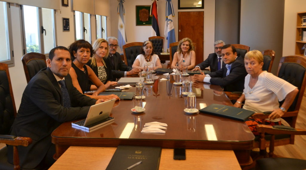 El Gobernador se reunió con los ministros de la justicia misionera