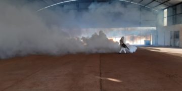 Dengue: Se fumigaron organismos públicos, Ferias Francas y continuaron  las acciones preventivas en los barrios