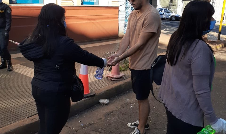 El municipio dispuso operativos de asistencia  y control de tránsito en zonas bancarias