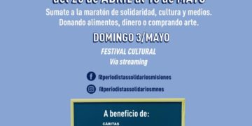 Periodistas Solidarios de Misiones impulsa inédita maratón para auxiliar en la cuarentena