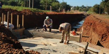 Avanzan los trabajos de saneamiento en el barrio Latinoamérica