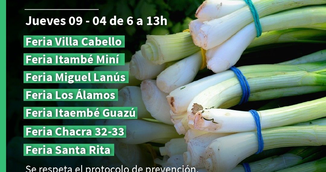 Serán siete las Ferias Francas que abrirán este jueves  en Posadas