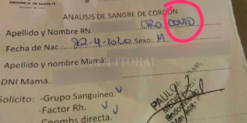 Nació Ciro Covid: el primer bebé argentino que lleva el nombre del virus