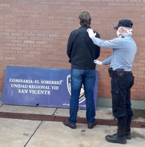 El ex intendente de El Soberbio fue detenido por difundir falsa muerte por Coronavirus