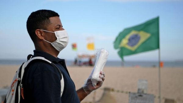 Coronavirus: en Brasil se registraron 133 muertos por coronavirus en 24 horas