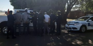 Los detuvieron en pleno robo de una vivienda