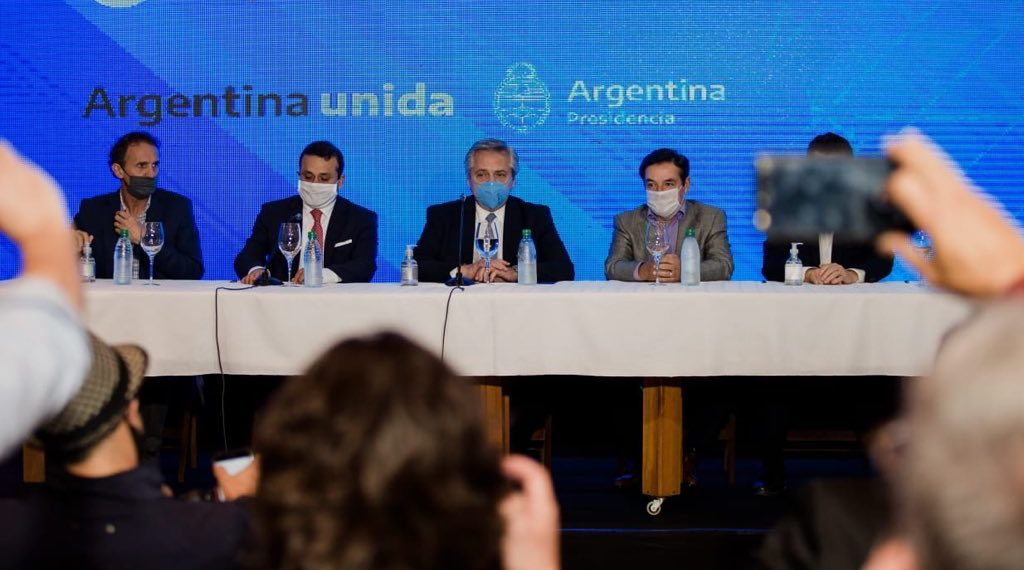 Herrera Ahuad agradeció la visita del Presidente y enumeró las obras gestionadas para Misiones
