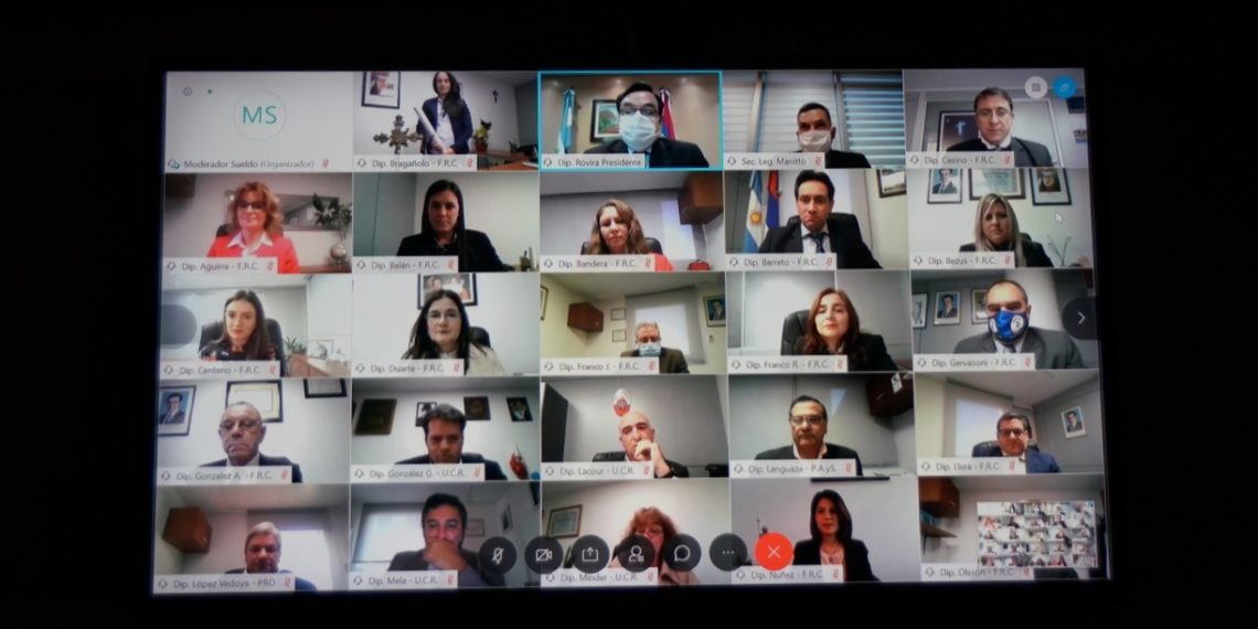 En modalidad virtual y con nueva integrante, tuvo su primera sesión ordinaria la Legislatura misionera