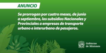 El Gobernador anunció la prórroga de los subsidios al transporte y la continuidad del Ahora Pan