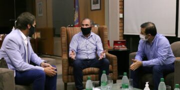 Obras y medio ambiente, temas centrales en la reunión entre Stelatto, Herrera Ahuad y Barrios Arrechea