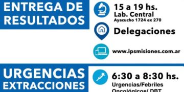 El Laboratorio del IPS reanuda atención general