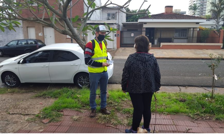 Separación de residuos en Posadas: agentes ambientales concientizan a vecinos