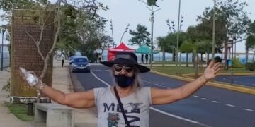 Cuarentena: más de 7.000 personas caminaron por la Costanera Parque