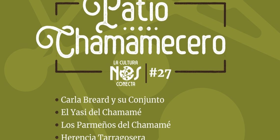 El estilo “tarragosero” impone su encanto en un nuevo Patio Chamamecero