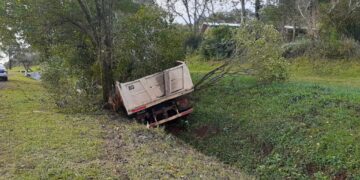 Despiste en la ruta provincial 1 dejó dos lesionados