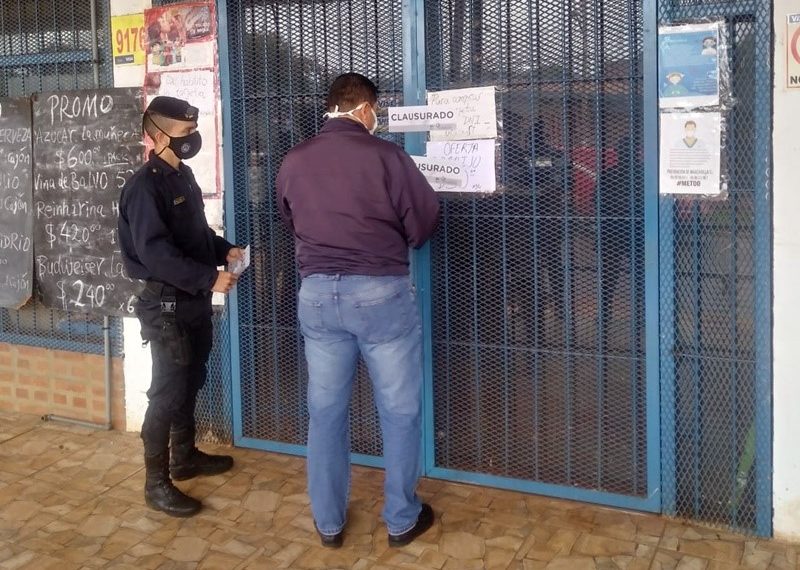 Clausuraron tres locales por no cumplir con los protocolos de seguridad e higiene
