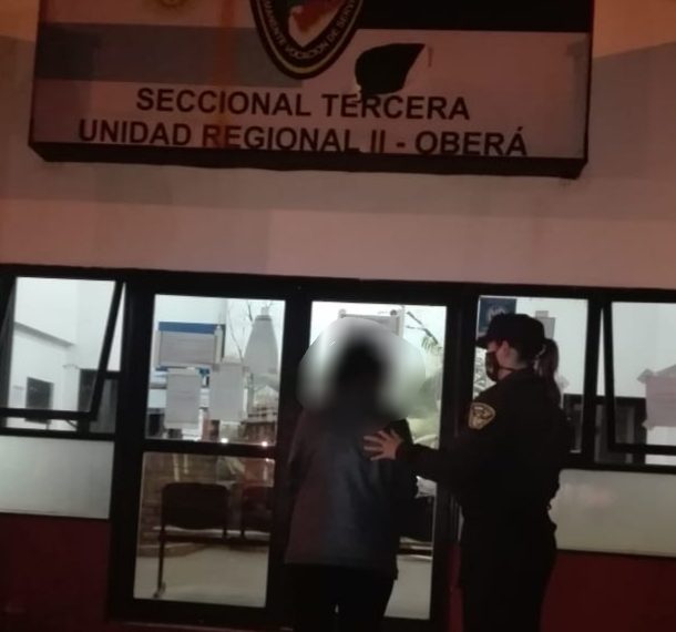 Una joven fue detenida por incumplir con una restricción de acercamiento
