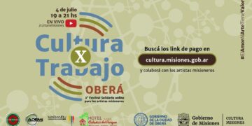 Cultura X Trabajo: estos son los artistas que actuarán el sábado en Oberá