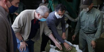 Passalacqua recorrió las instalaciones de la empresa Fontana en Campo Grande