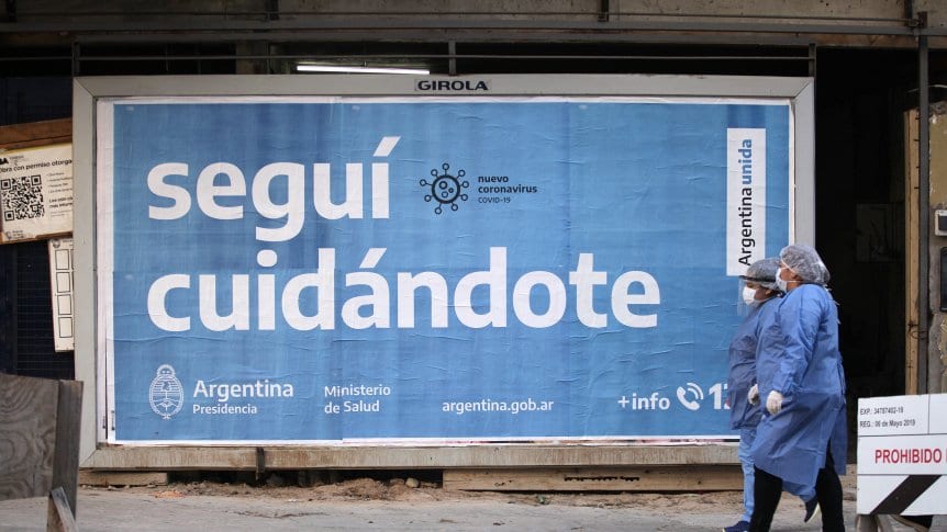 Coronavirus: con cuarenta fallecidos en las últimas horas, asciende a 2847 el número de víctimas en Argentina