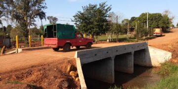 Habilitaron el nuevo puente sobre el Arroyo Doce en Andresito