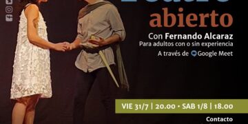 Los Talleres Virtuales de Teatro no paran