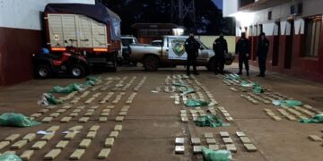 Interceptaron una camioneta cargada de marihuana valuada en más de$27 millones en Hipólito Yrigoyen