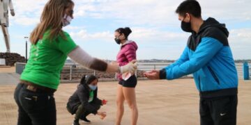 Unos 28 mil posadeños disfrutaron de las caminatas recreativas el fin de semana